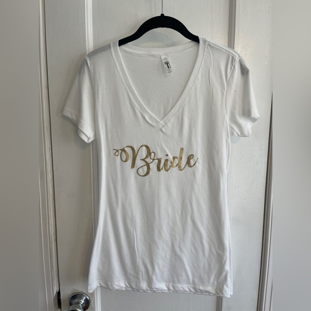 Bride t-shirt, never worn. Received as a gift in part of a gift box. Medium